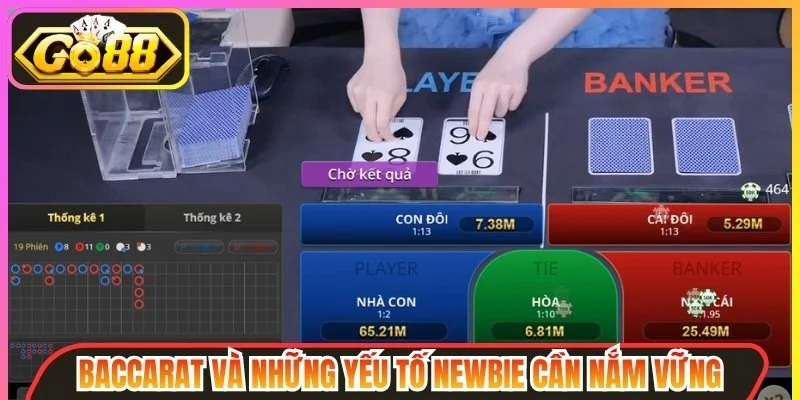 Baccarat và những yếu tố cần nắm vững